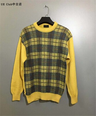 【原 价¥228】vintage  日本制  意大利古着Andre Valent1no毛衣