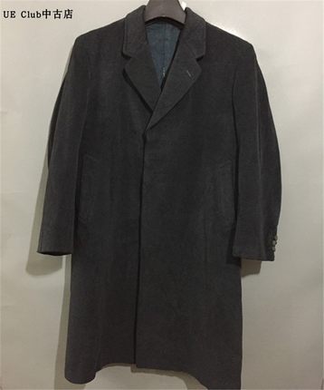 【原 价¥188】vintage  日本古着双葉洋服通勤厚款长款毛呢大衣