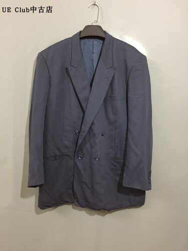 vintage日本平驳领双排扣西服