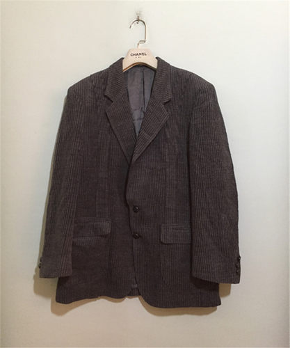【原 价¥398】vintage 日本制  英国伦敦古着D@KS厚款灯芯绒西服