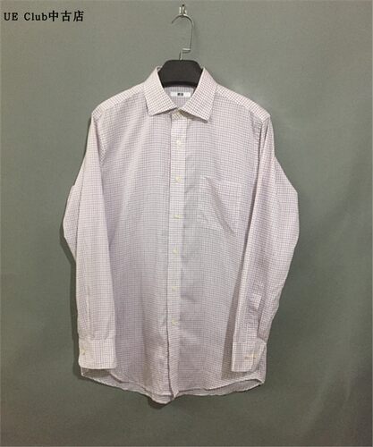 vintage日本古着拼色小方格衬衫