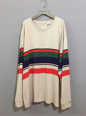 【原 价¥148】vintage 巴基斯坦制  美国古着LEV1'S宽版长袖体恤