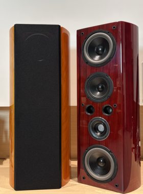特价音箱快递到付-双6.5寸三分频家庭影院超薄壁挂无源音箱烤漆