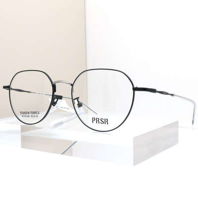 帕莎眼镜框时尚文艺金属圆框眼镜女复古配近视眼睛镜架男PJ75149