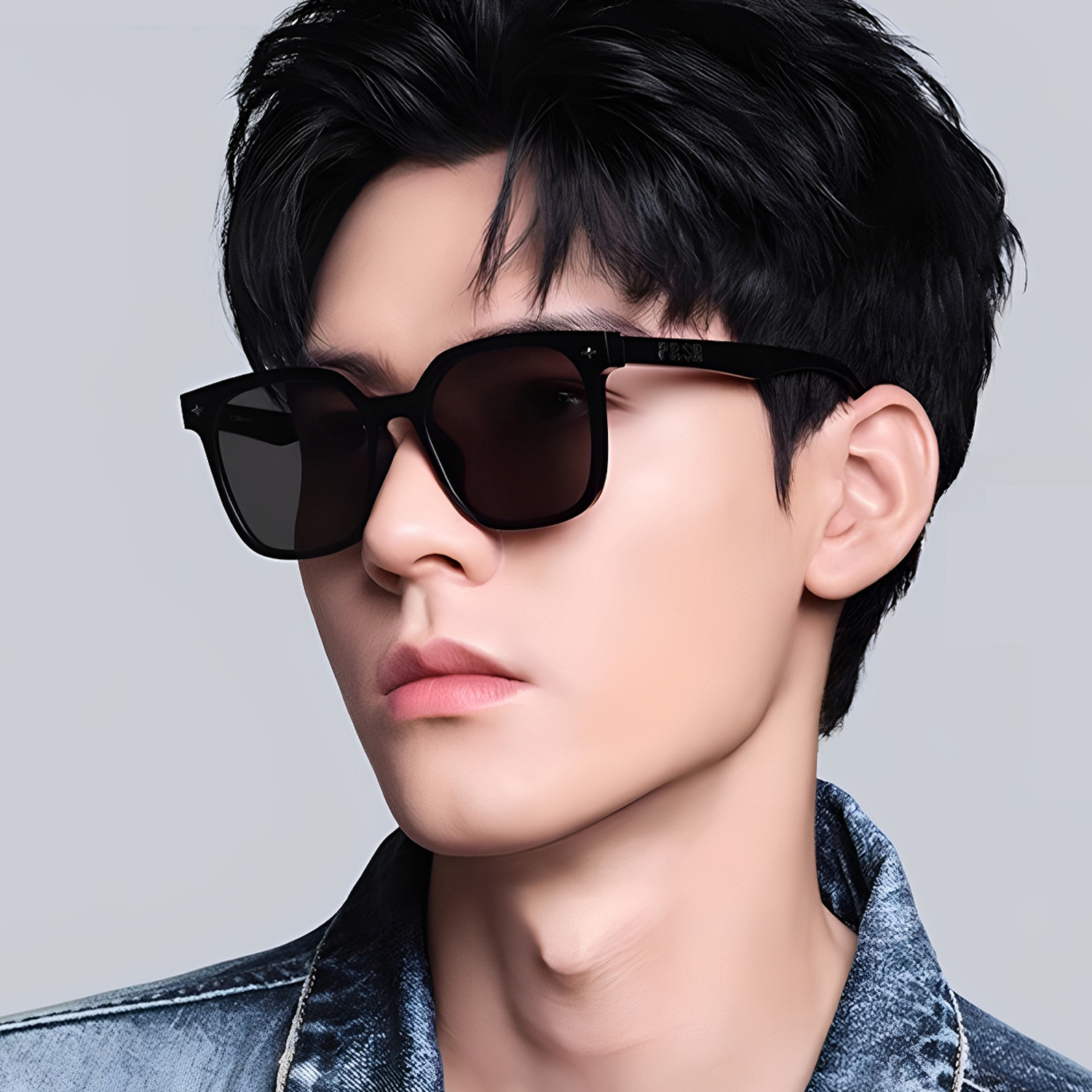 帕莎2024新品男女大方框防紫外线墨镜可配近视度数太阳镜PS1053