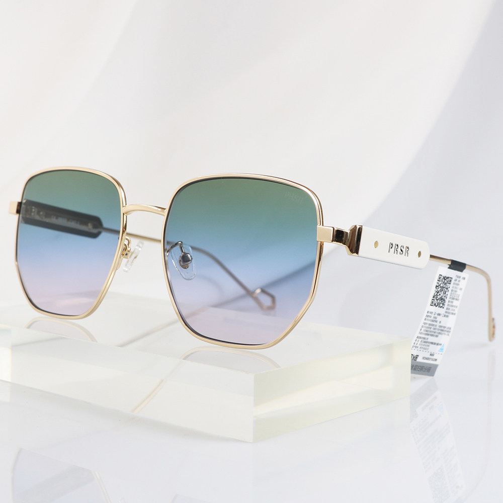 帕莎娜扎同款墨镜女潮韩版彩色防紫外线金属太阳镜PS2060/PS2057