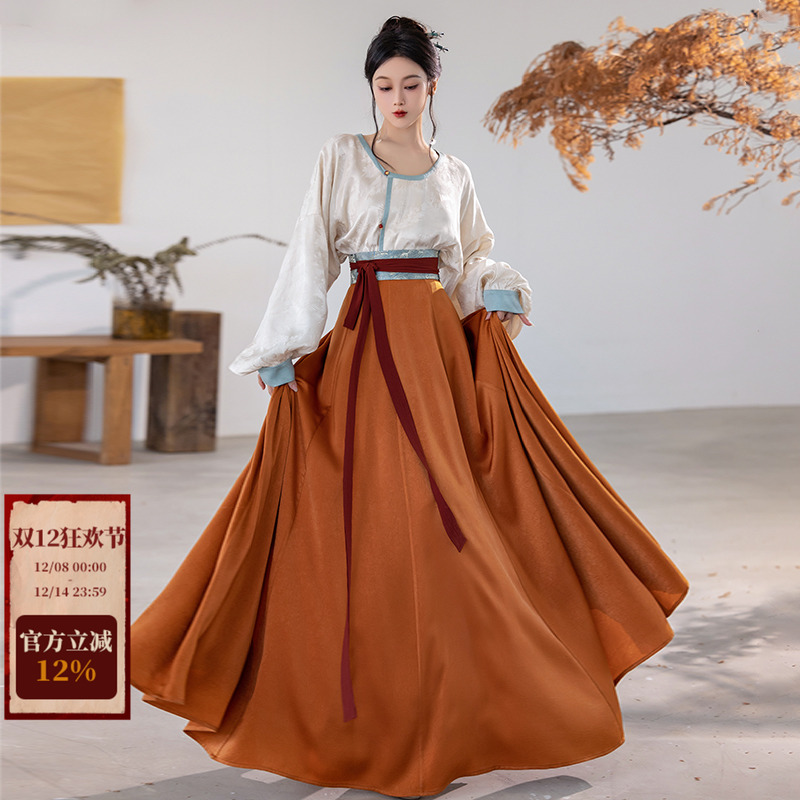 拟梦唐风日常汉服显瘦凉快