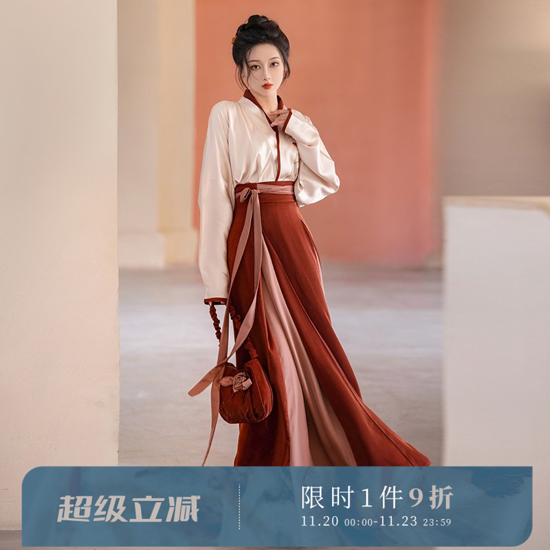 拟梦人丝显白四破三裥裙