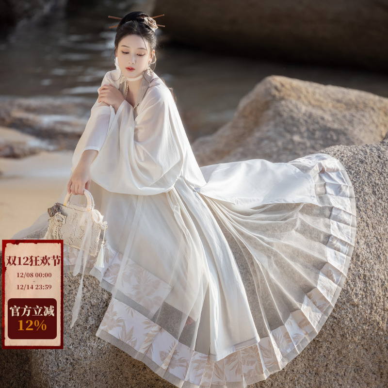 拟梦山海原创春夏日常汉服天丝