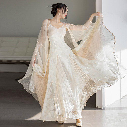 拟梦国风新中式连衣裙日常仙气