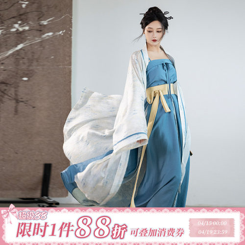 拟梦宋制日常汉服四破三裥裙