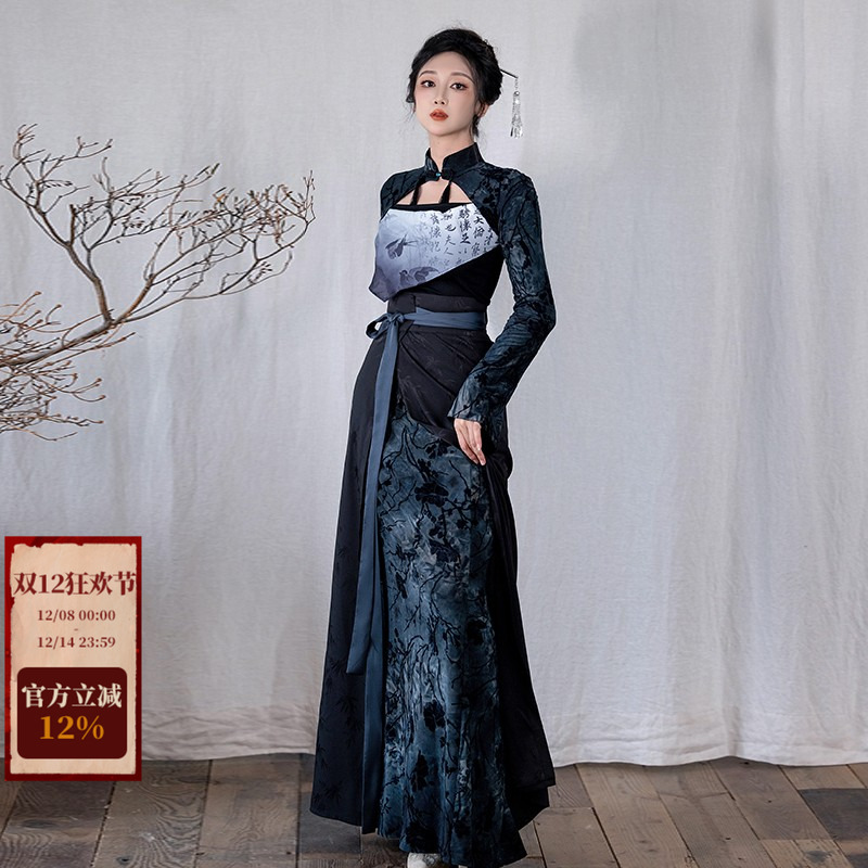 拟梦显瘦新中式国风汉服