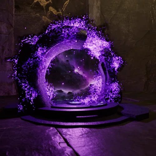 UE4UE5魔法传送门梦幻境特效Portal VFX Enhanced