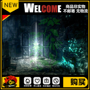 unity3d洞窟洞穴场景山洞石洞地下城环境冒险游戏素材u3d模型包