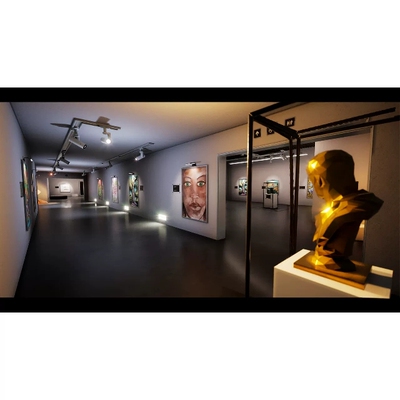UE4UE5现代艺术博物馆画廊展厅Modern Art Museum Environment