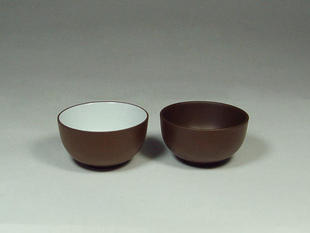 燕陶坊宜兴紫砂杯茶杯品茗杯小口杯子正品茶盅紫泥25cc白釉无釉