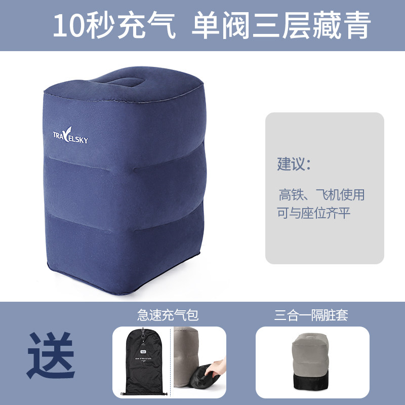 I. 팽창 식 백  더러운 덮개 3 층 블루