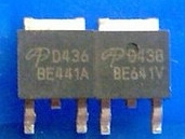 D438 AOD438 AOD436 TO252 原装正品拆机件电镀好 贴片场效应管