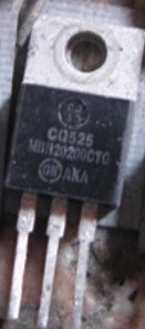 MBRF20200CT C MBR20200 原字进口拆机件测量好 肖特基整流二极管