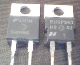 MUR860 RHRP860 快恢复二极管 TO-220进口拆机件测好