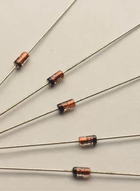1N4148 IN4148 DO-35快速开关二极管直插玻璃管（一件50个)