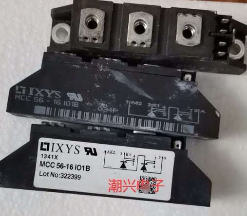 MCC56-16IO1B 原装进口拆机测量好单向可控硅模块56a1600v