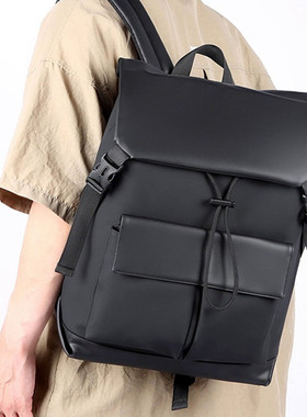 男士双肩包时尚潮流背包休闲商务电脑包防水旅行包大容量学生书包