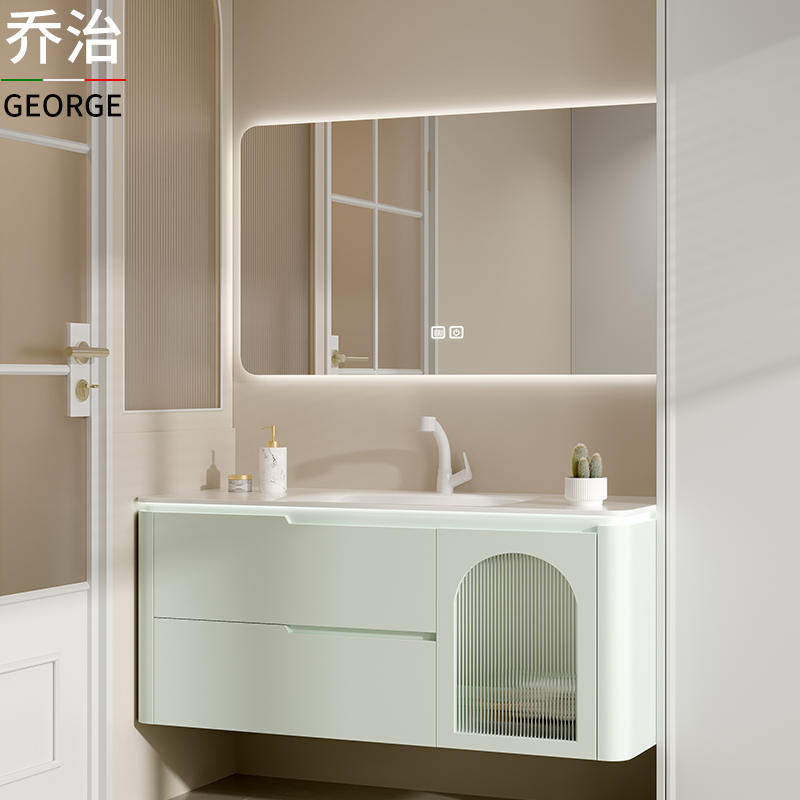 可丽耐圆弧室柜浴室柜组合