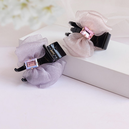 马尾扣水晶抓夹时尚发抓