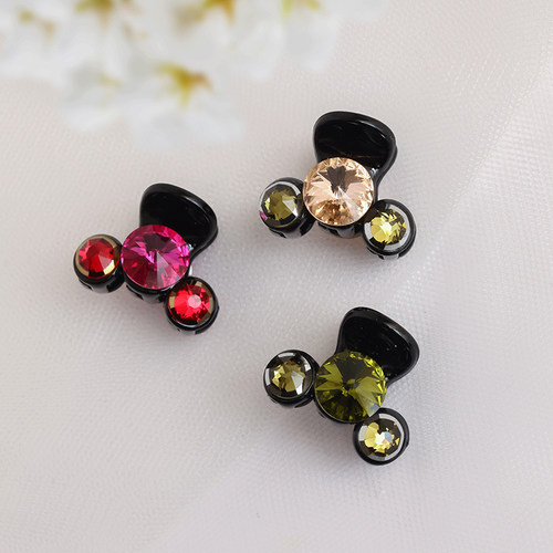 韩国时尚水晶小抓夹S家水晶