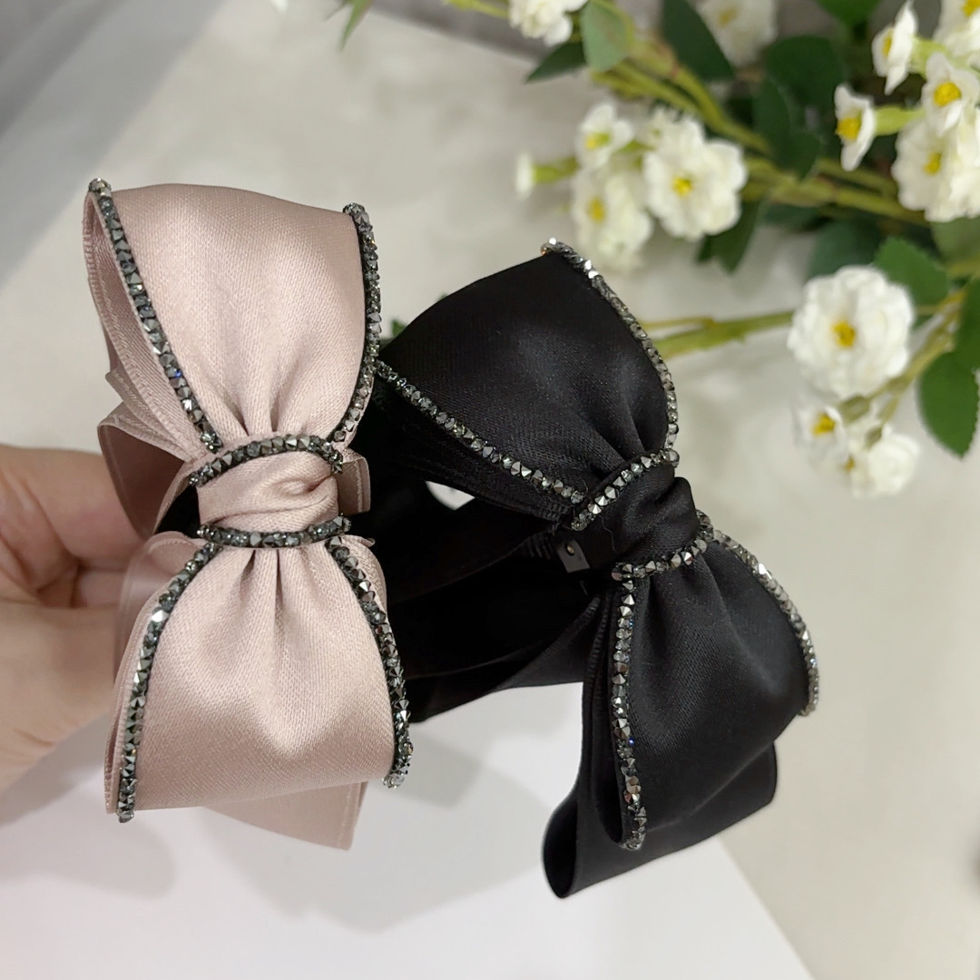 砂糖多色香蕉夹 韩国进口 女发饰品 高档头饰 2025年新款竖夹双面