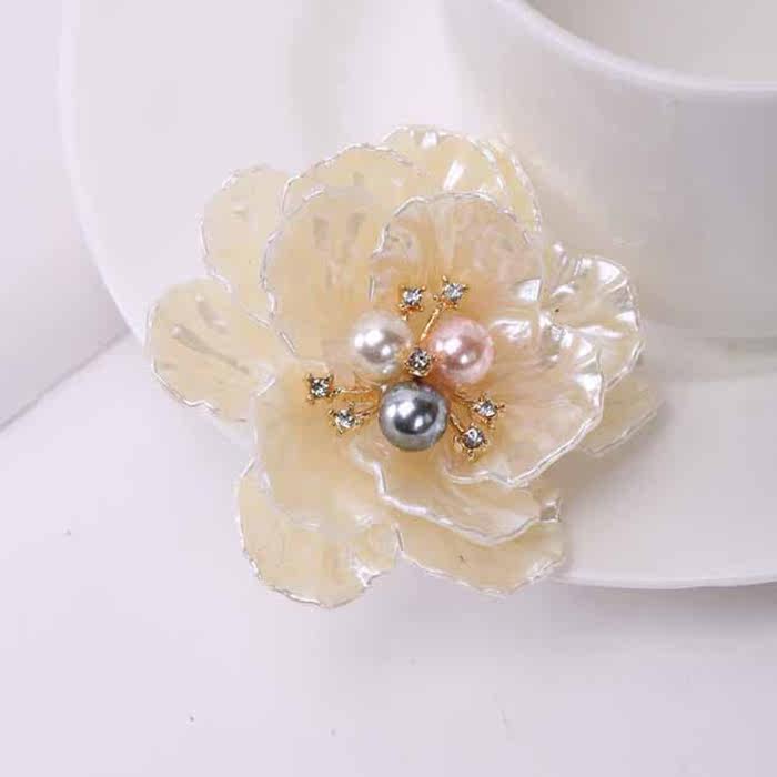 Broche femme en Nacre - Ref 1175679 Image 5