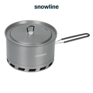 snowline聚热锅2.1L户外露营厨具 野外野炊小型便携铝锅