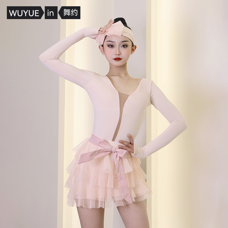 舞约高级拉丁舞蹈女儿童练功服2025少儿网红时尚女童拉丁舞服套装