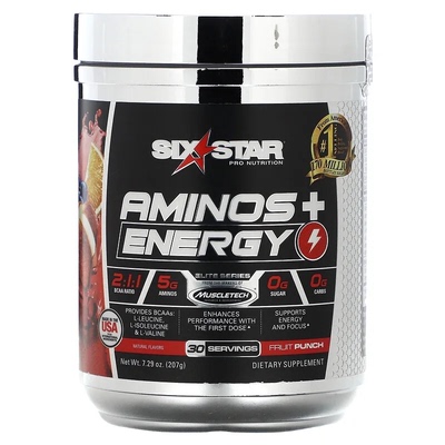 美国原装muscletech麦斯泰克SIXSTAR氮泵pre-workout支链氨基酸