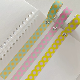 分装 日产mt见学限定 波点条纹 基础胶带