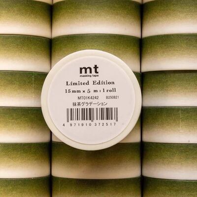 日本mt文具展会限定抹茶和纸胶带