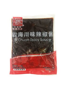 四海咖喱酱川辣酱港式鱼蛋商用