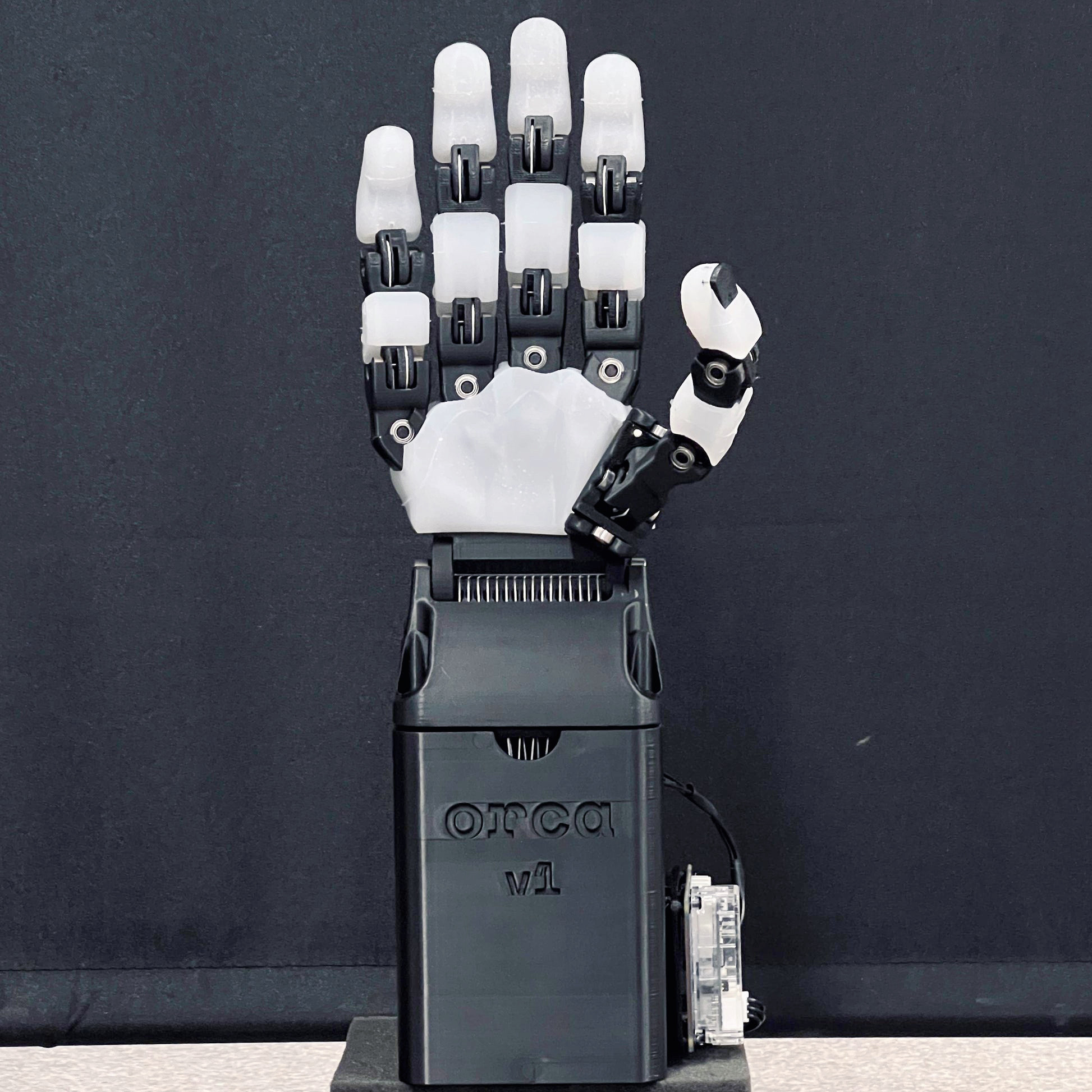 ORCA v1 Hand 单手3D打印件套件 开源仿生灵巧手 低成本 17自由度