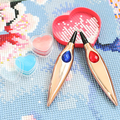 钻石画点钻笔胶泥工具套装金属