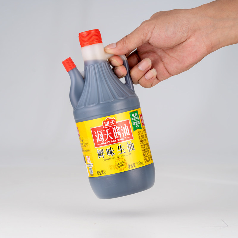 海天酱油鲜味生抽800ml壶装家用炒菜调料提味蘸料调味凉拌