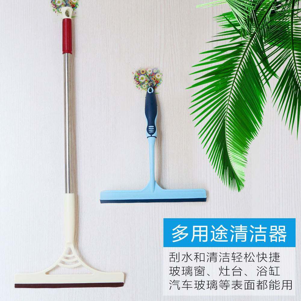 刮乱波离刮水器瓷砖家用擦玻璃矽胶化妆室挂水器水刮乾湿两用
