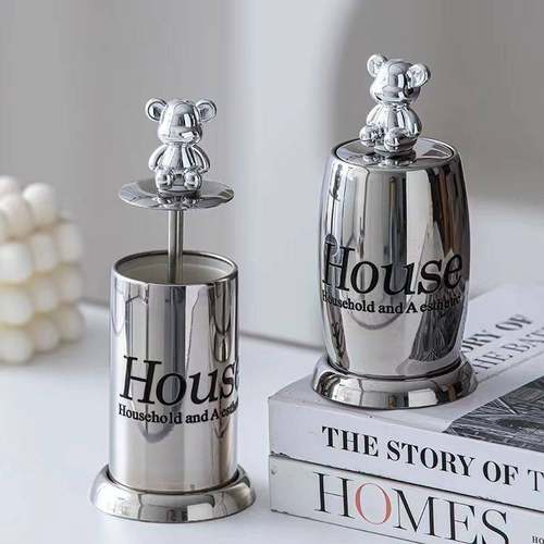 不锈钢牙签盒家用高档创意新款按压式牙签筒高颜值自动弹出牙签罐