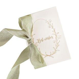 ins风誓言卡婚礼高级感小贺卡结婚用仪式新娘誓词卡致辞卡片手卡