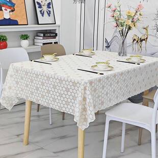 网桌面沙发巾冰柜纱布纱巾电视机蕾丝多用白色盖布镂空的桌布布盖