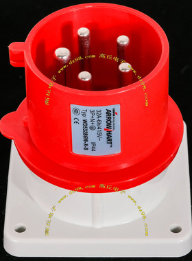 COOPER WD532B6W-X-B 32A-6h/415V 3P+N+地 IP44 防水5线 250 251