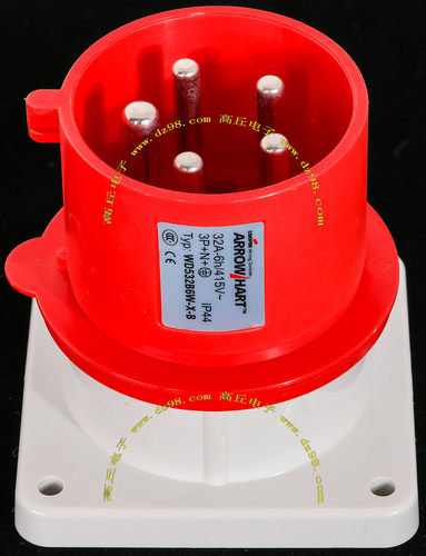 COOPER WD532B6W-X-B 32A-6h/415V 3P+N+地 IP44 防水5线 250 251