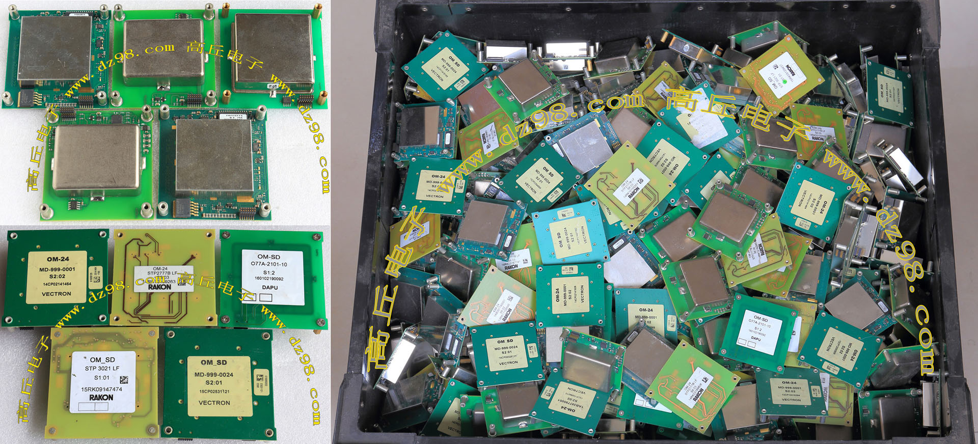 OM-24 MD-999-0001 VECTRON OM-24 STP2777B LF RAKON 10MHz 5V