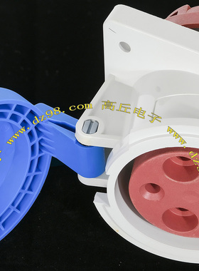 COOPER WD363SR6W-X-B 63A-6h/250V 2P+地 IP44 防水 4线 244 246
