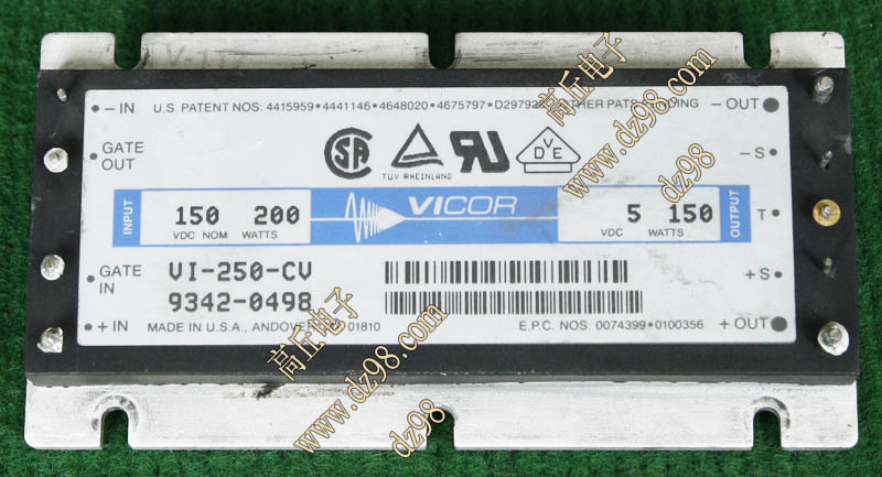 VICOR VI-250-CV 5V 150W 隔离 电源模块 输入100V-200V 输出5V